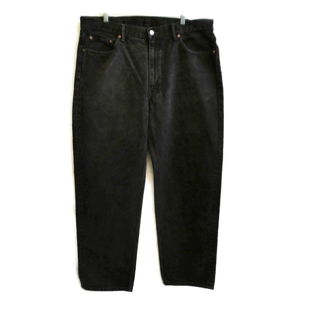 40x32 Levis 550 Washed Black Relaxed Fit 40 x 32 - Picture 5 of 11